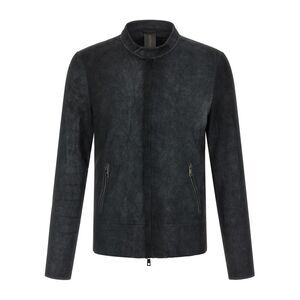 Giorgio Brato Men Stretch Biker Jacket